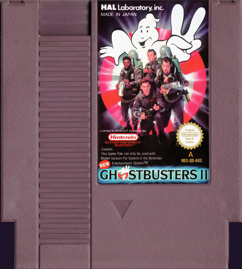 Лицензионный картридж New Ghostbusters II для NES\Famicom